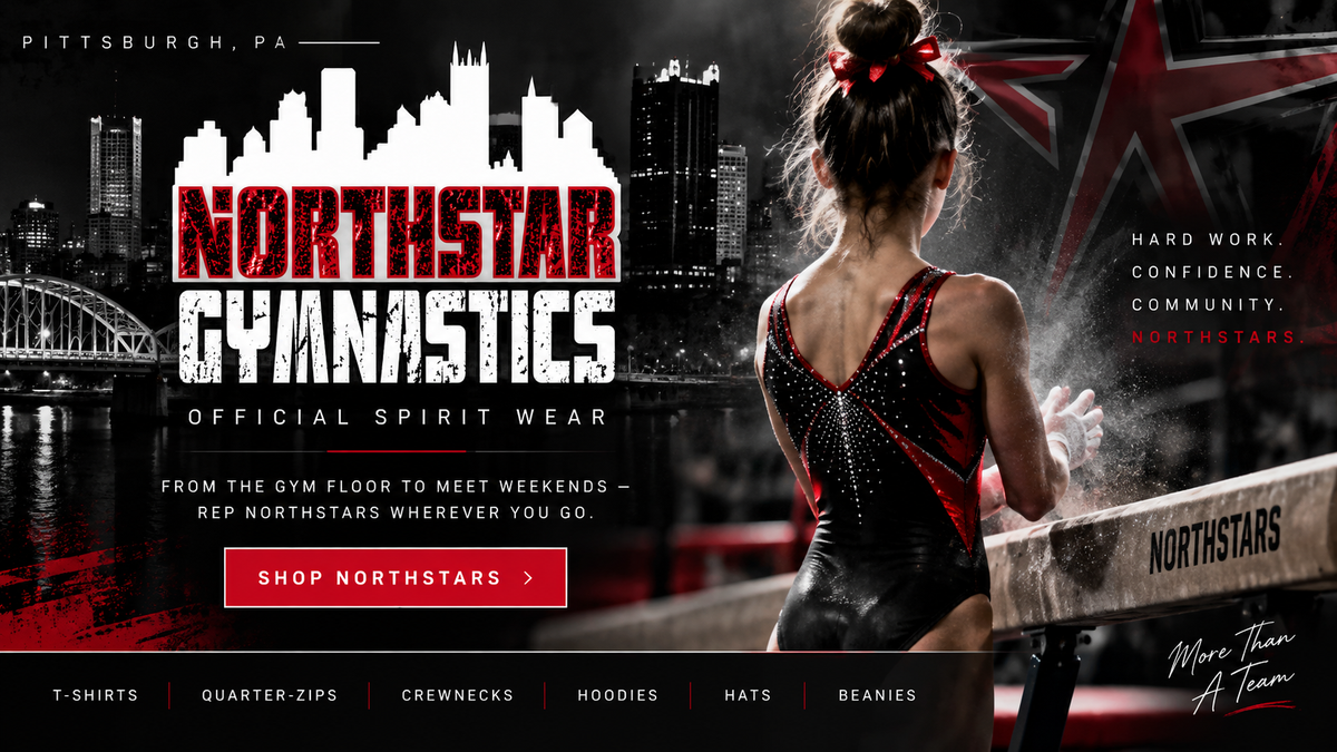 All Pittsburgh Northstar Gymnastics Apparel