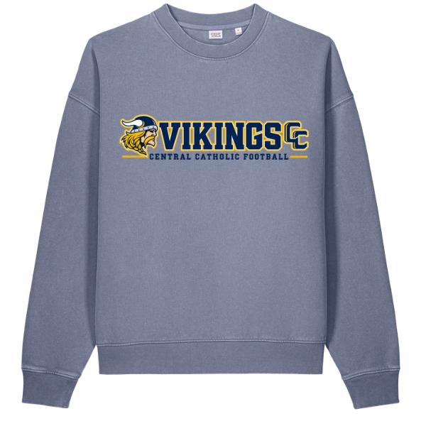 Viking• Central Catholic Football• Crewneck Sweatshirt