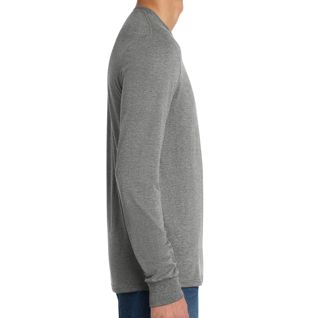 Pink Ribbon • Fightin’ Planets • District® Perfect Tri® Long Sleeve Tee