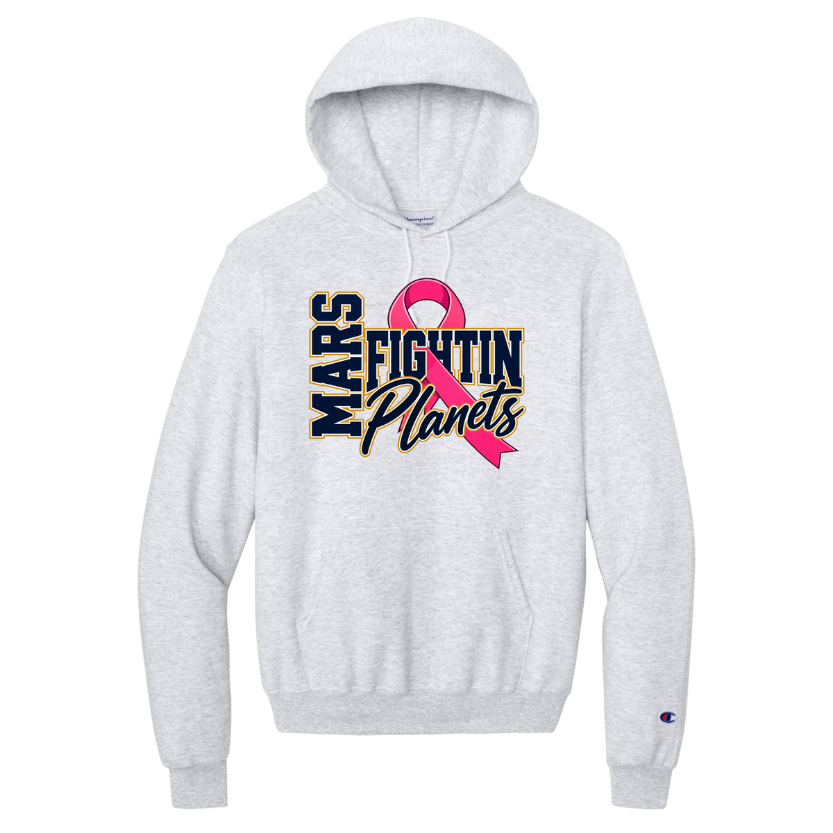 Exclusive • 2026 Hometown Collective Apparel • Champion Pink Ribbon Hoodie