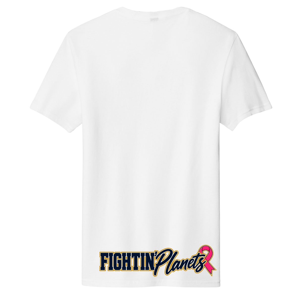 Pink Ribbon • Mars Fightin Planets Front Design  • District® The Concert Tee®