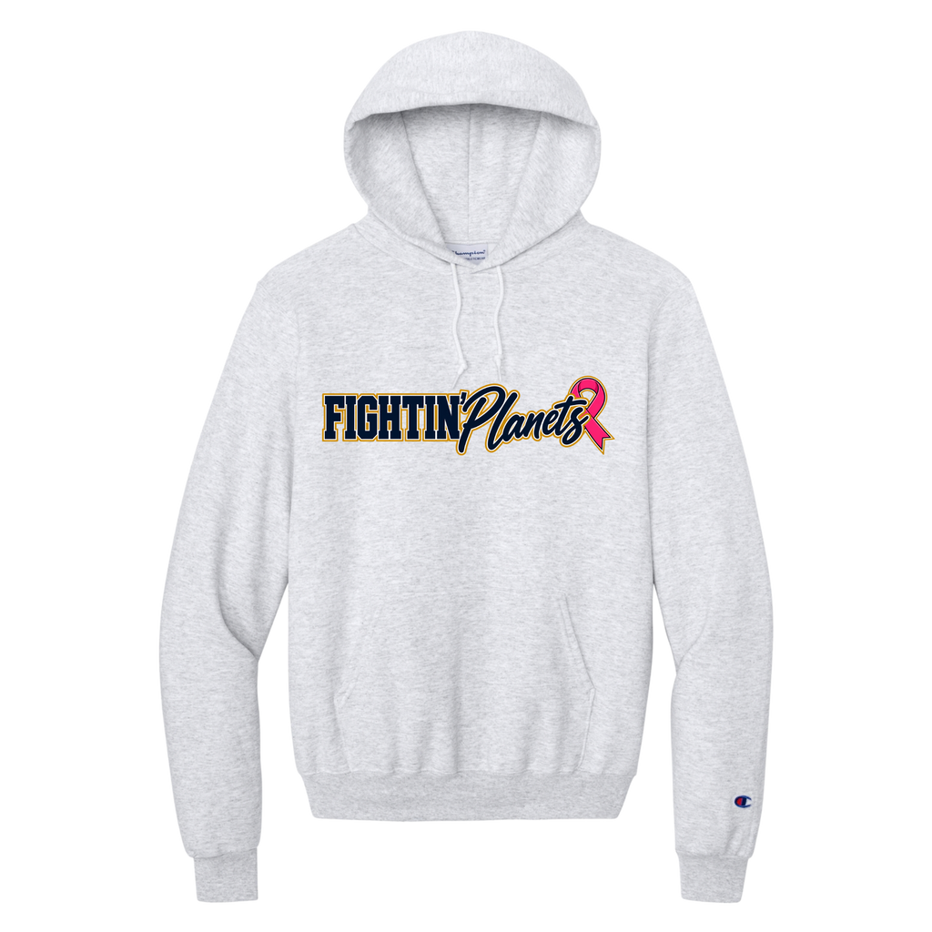 Exclusive • 2026 Hometown Collective Apparel • Champion Pink Ribbon Hoodie Back Design