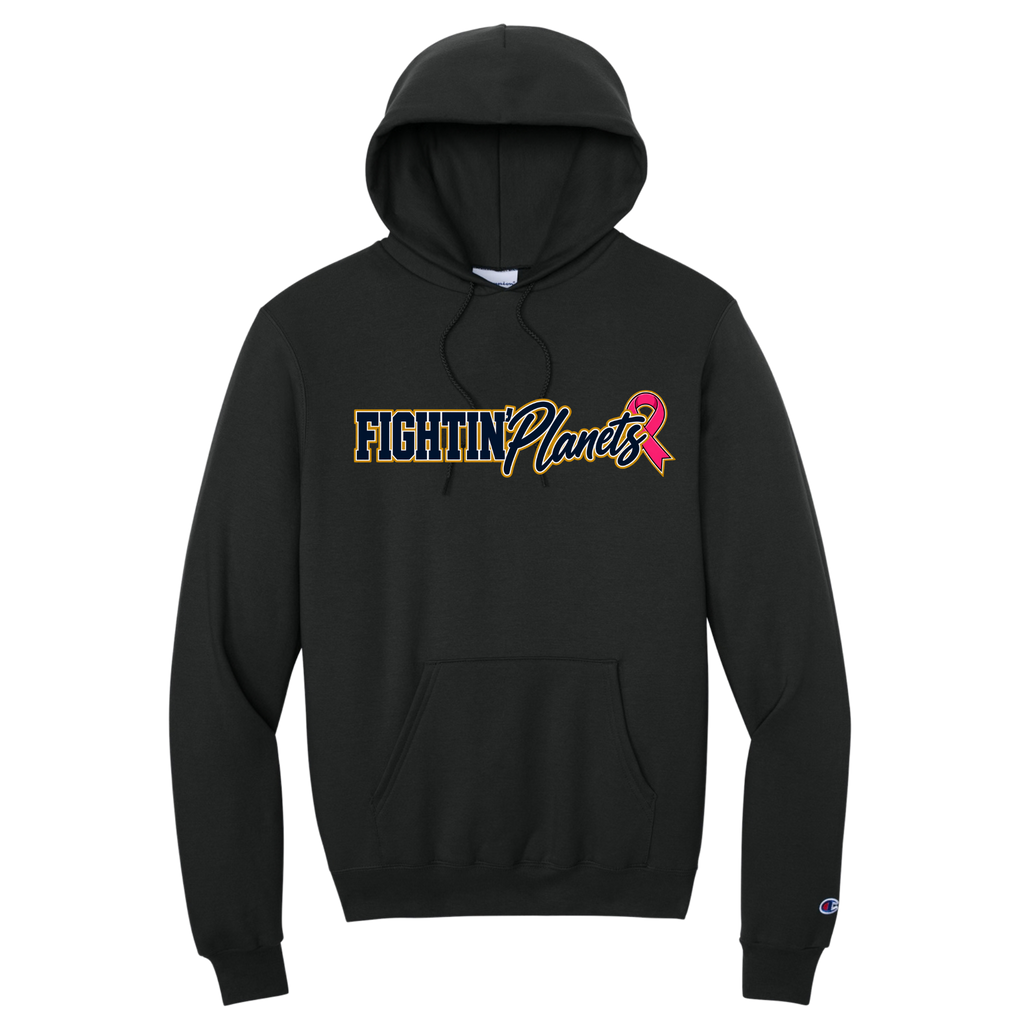 Exclusive • 2026 Hometown Collective Apparel • Champion Pink Ribbon Hoodie Back Design