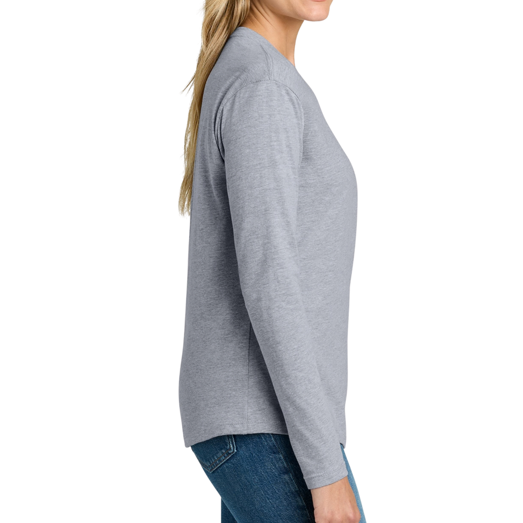 Pink Ribbon • Mars Fightin' Planet • Next Level Apparel® Women’s Cotton Relaxed Long Sleeve Tee
