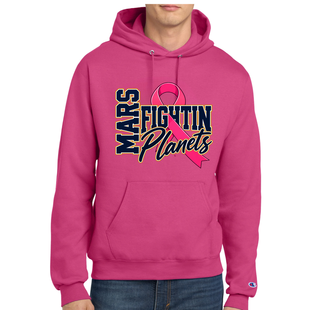 Exclusive • 2026 Hometown Collective Apparel • Champion Pink Ribbon Hoodie