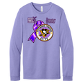 Adult/ Unisex | Pittsburgh Penguins Elite • Hockey Fights Cancer • Purple Ribbon Logo Long Sleeve