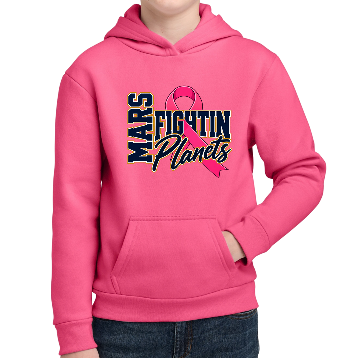 Youth• Mars Fightin Planets • Pink Ribbon