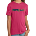 Youth • Pink Ribbon • Fightin Planets Front Design  • District® Tee