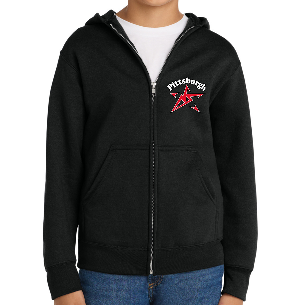 Youth/Unisex • Pittsburgh Northstars • Everyday Full Zip Hoodie