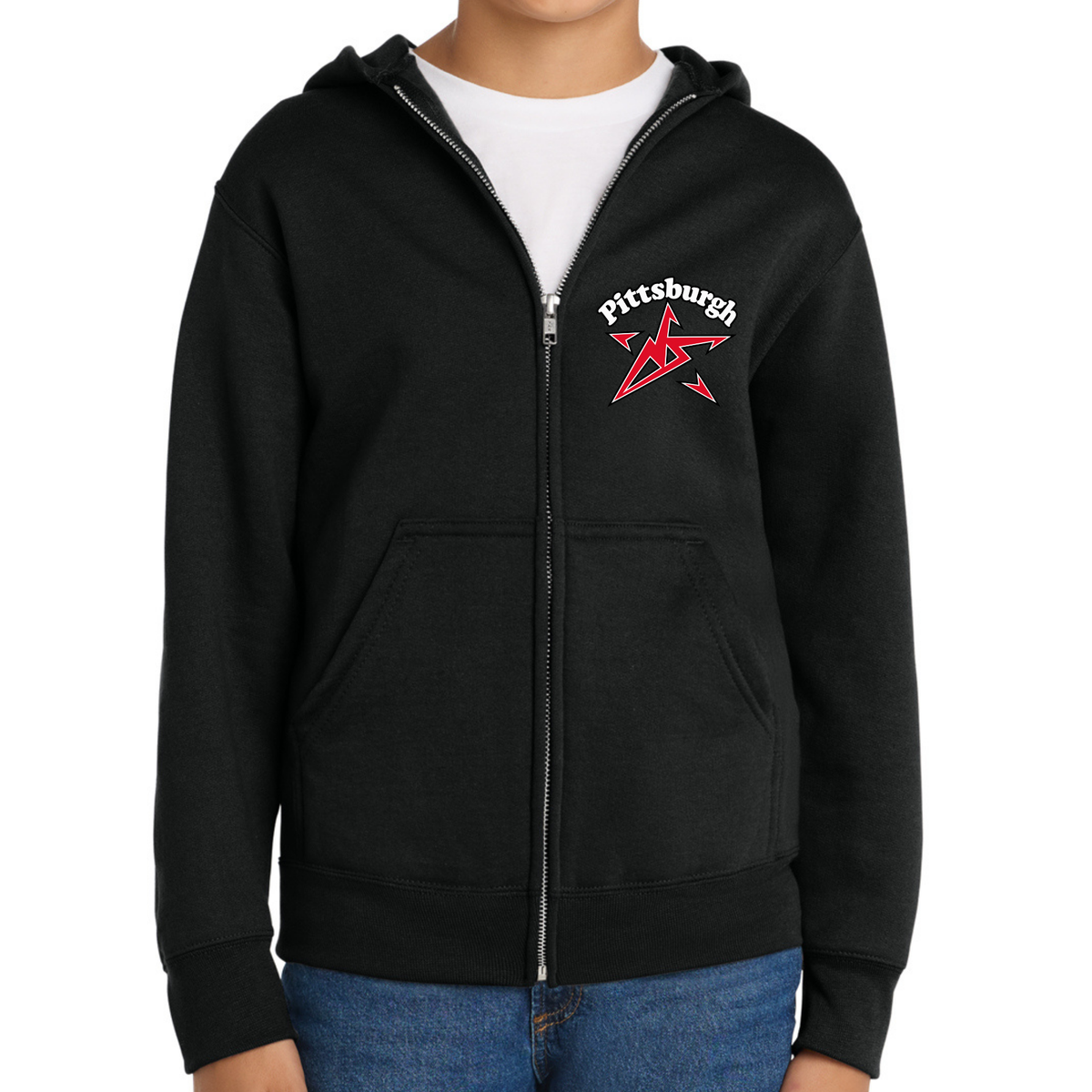Youth/Unisex • Pittsburgh Northstars • Everyday Full Zip Hoodie