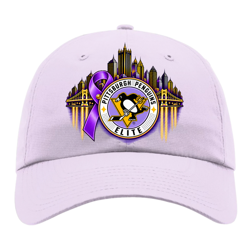 Adult/ Unisex | Pittsburgh Penguins Elite • Hockey Fights Cancer • Hat