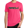Pink Ribbon • Fightin Planets Front Design  • District® The Concert Tee®