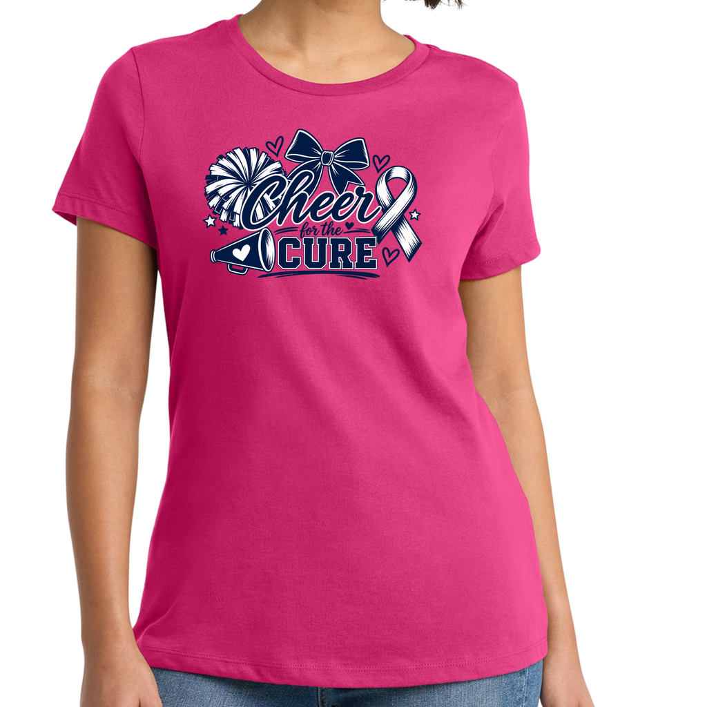 October • Cheer For A Cure • Pink Shirt