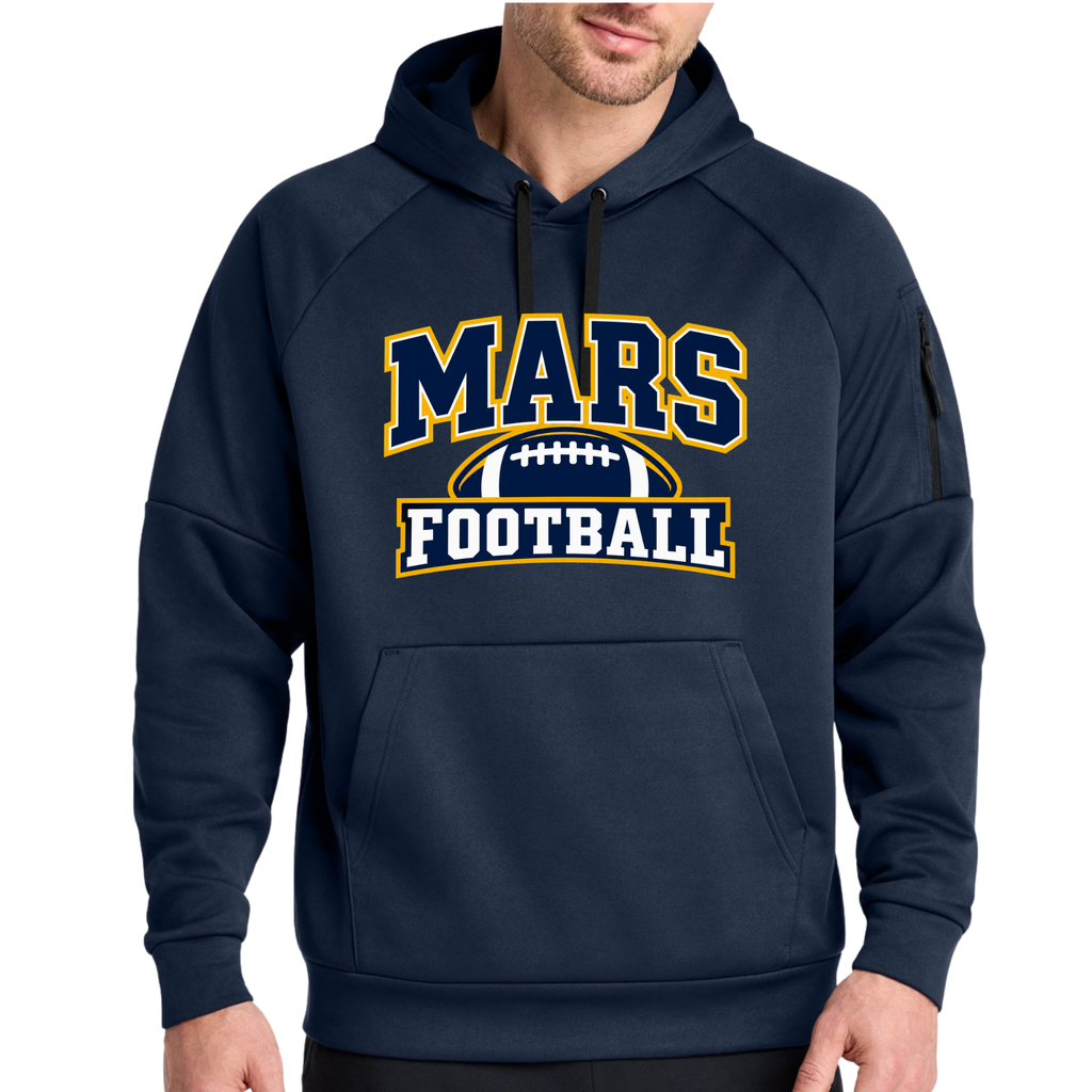 Adult • Mars Football Banner• Nike Therma-FIT Pocket Pullover Fleece Hoodie
