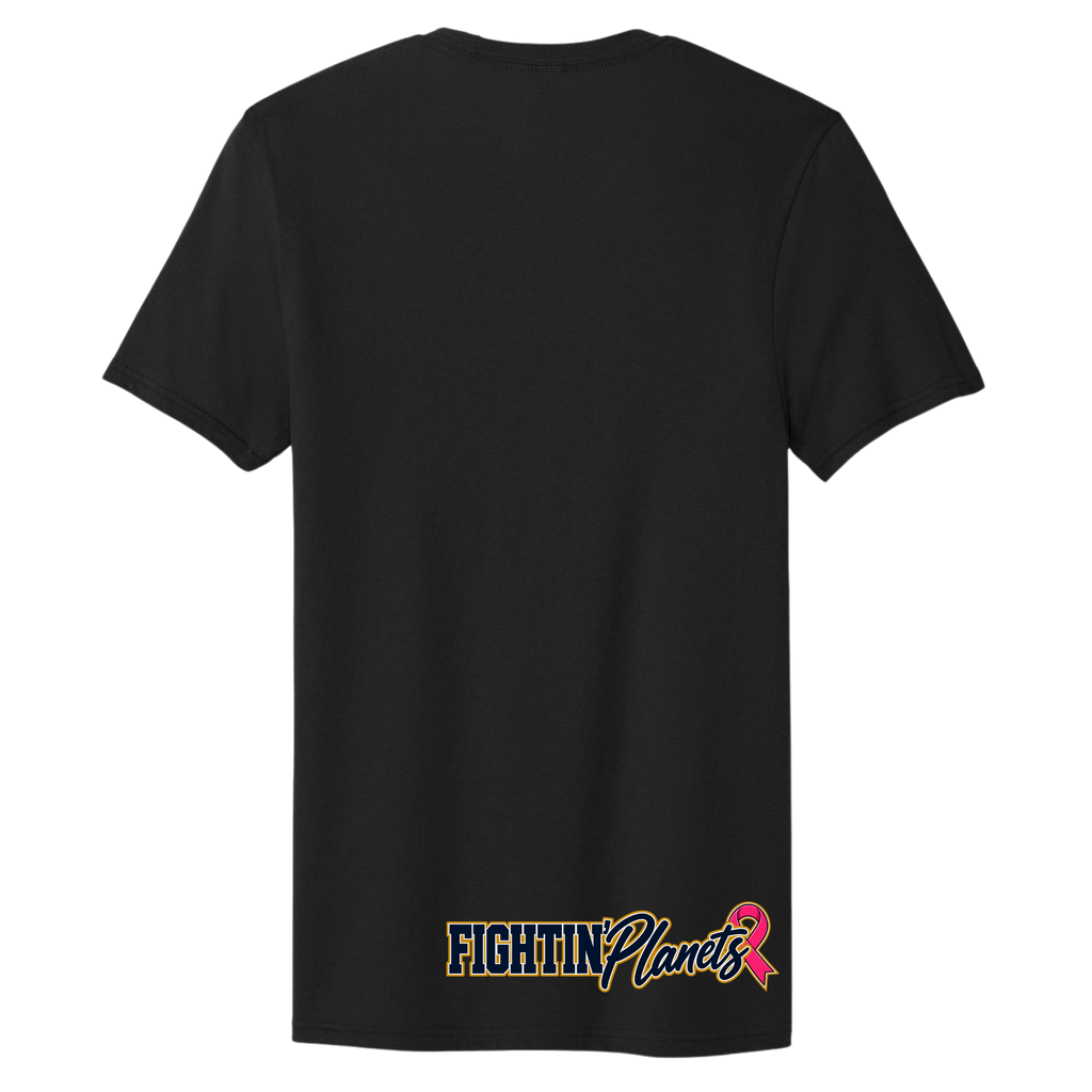 Pink Ribbon • Mars Fightin Planets Front Design  • District® The Concert Tee®
