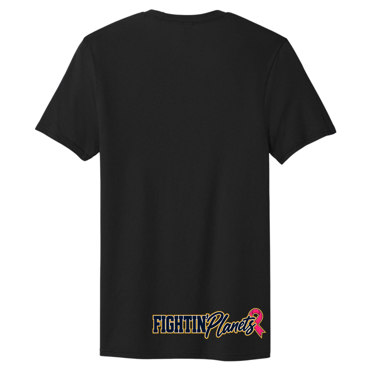 Pink Ribbon • Mars Fightin Planets Front Design  • District® The Concert Tee®
