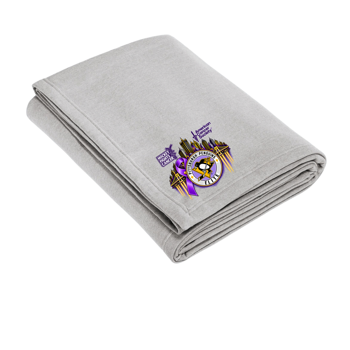 Blanket • Pittsburgh Penguins Elite Hockey Fights Cancer