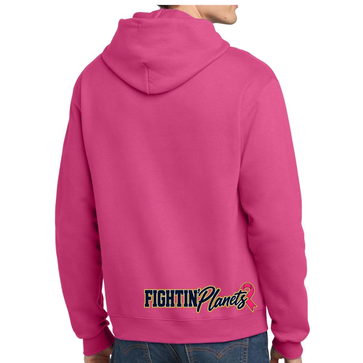 Exclusive • 2026 Hometown Collective Apparel • Champion Pink Ribbon Hoodie