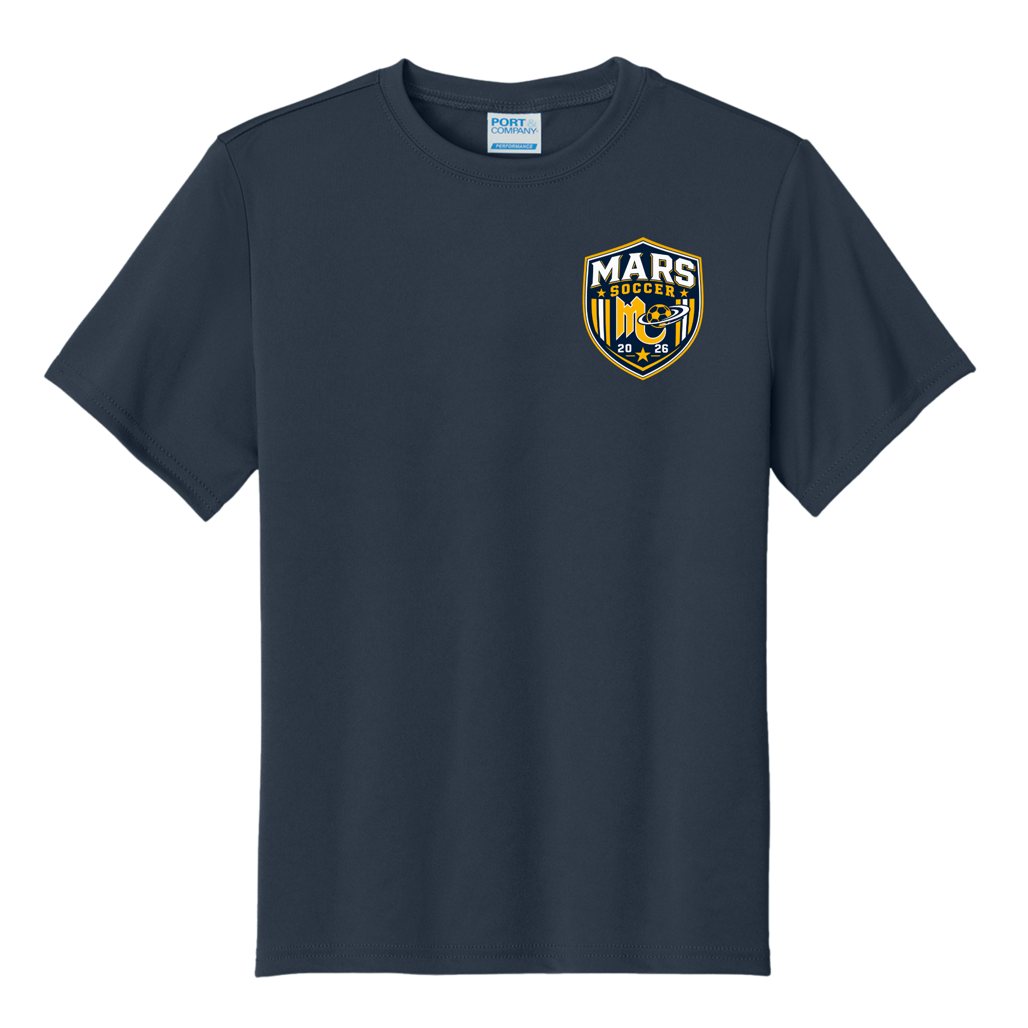 MASD • Youth Soccer Crest Jersey Tee