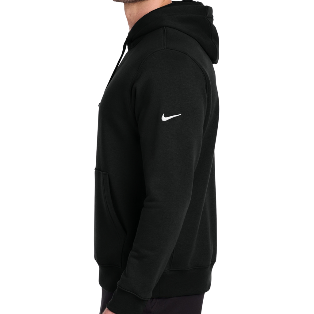 ADULT • MARS Football "M" • Nike Club Fleece Sleeve Swoosh Pullover Hoodie