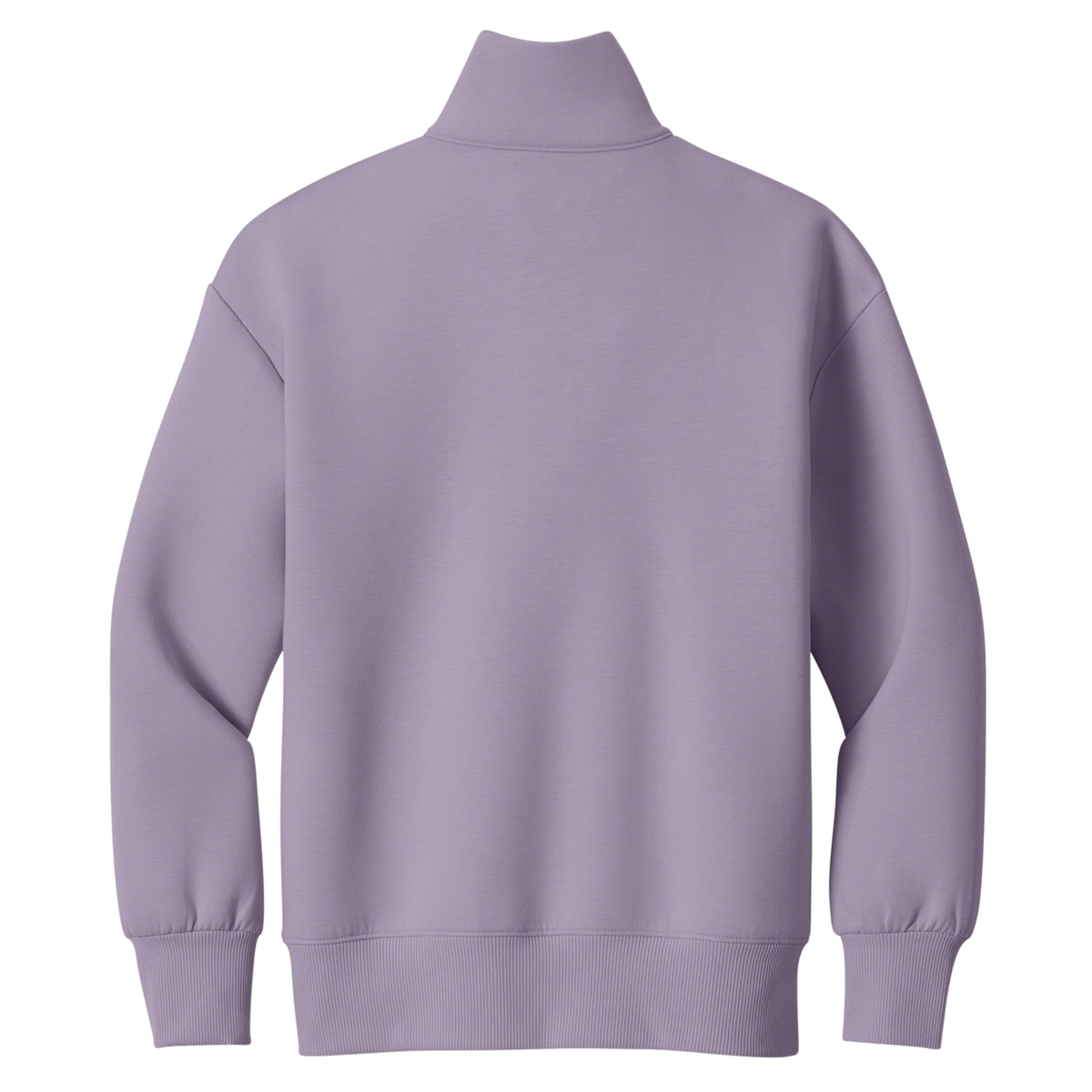Women's | Pittsburgh Penguins Elite • Purple Ribbon Logo Quarter Zip Sweatshirt