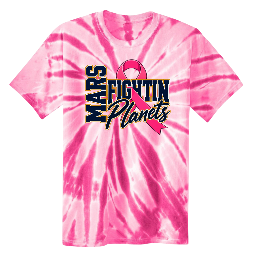Youth • Mars Fightin Planets • Pink Ribbon • Tie Dye