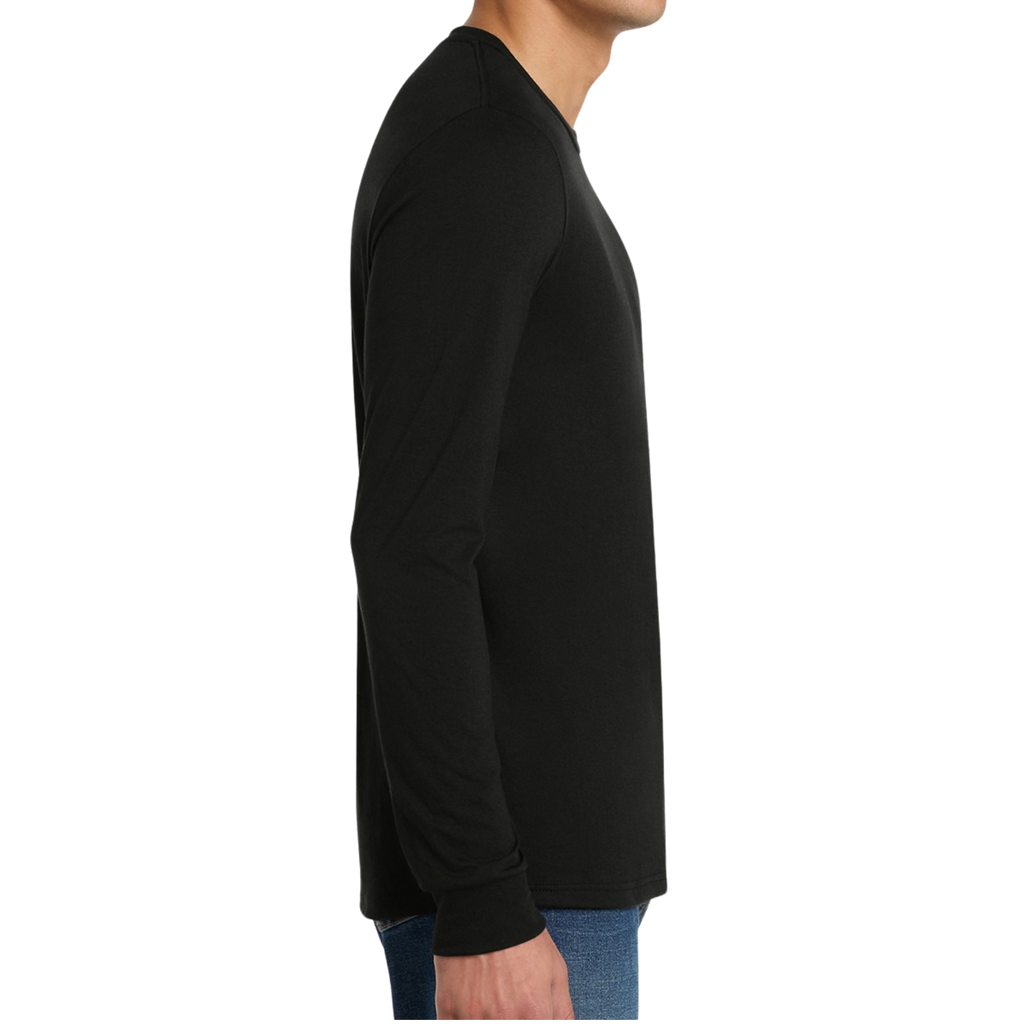 Pink Ribbon • Fightin’ Planets • District® Perfect Tri® Long Sleeve Tee