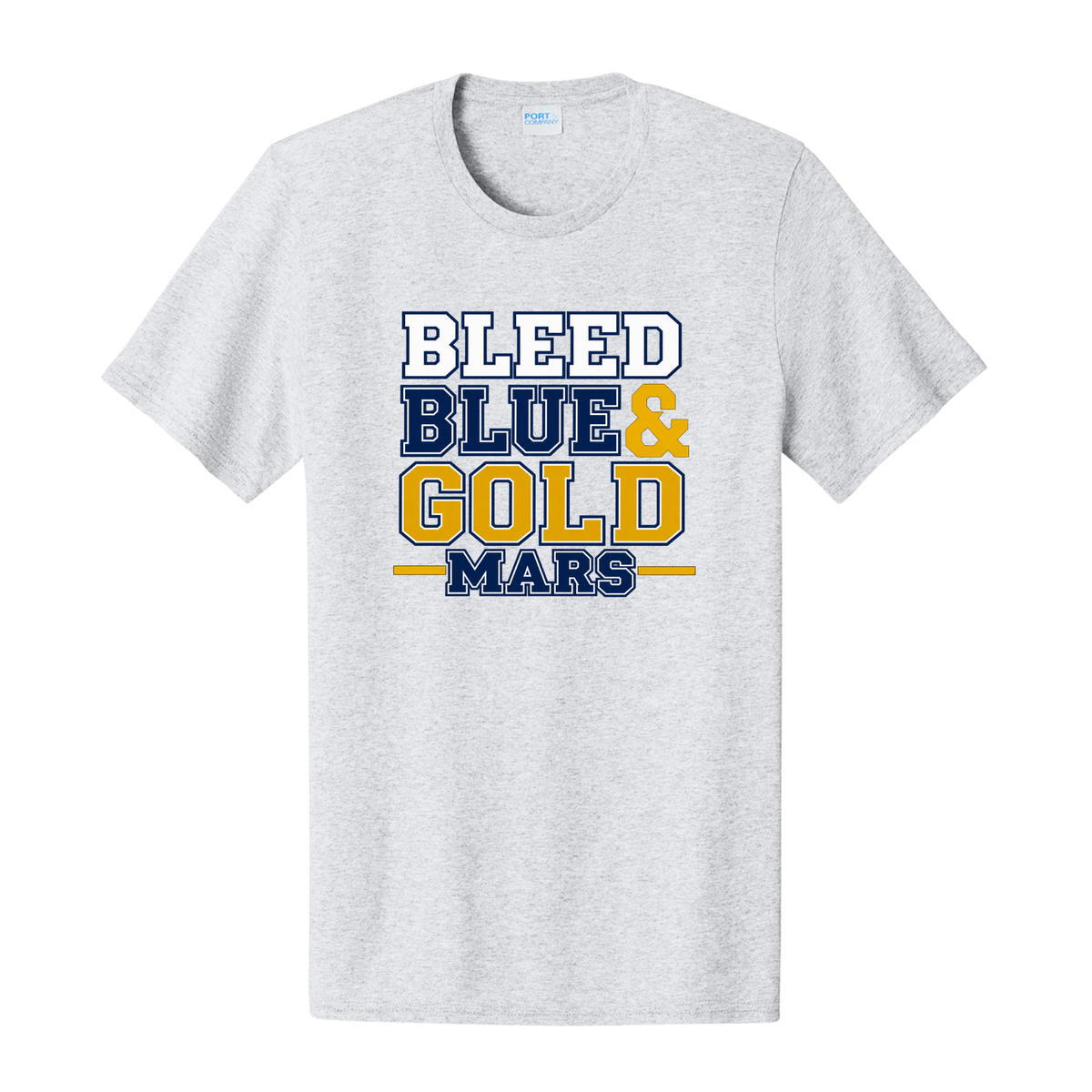 BLEED BLUE & GOLD • MARS