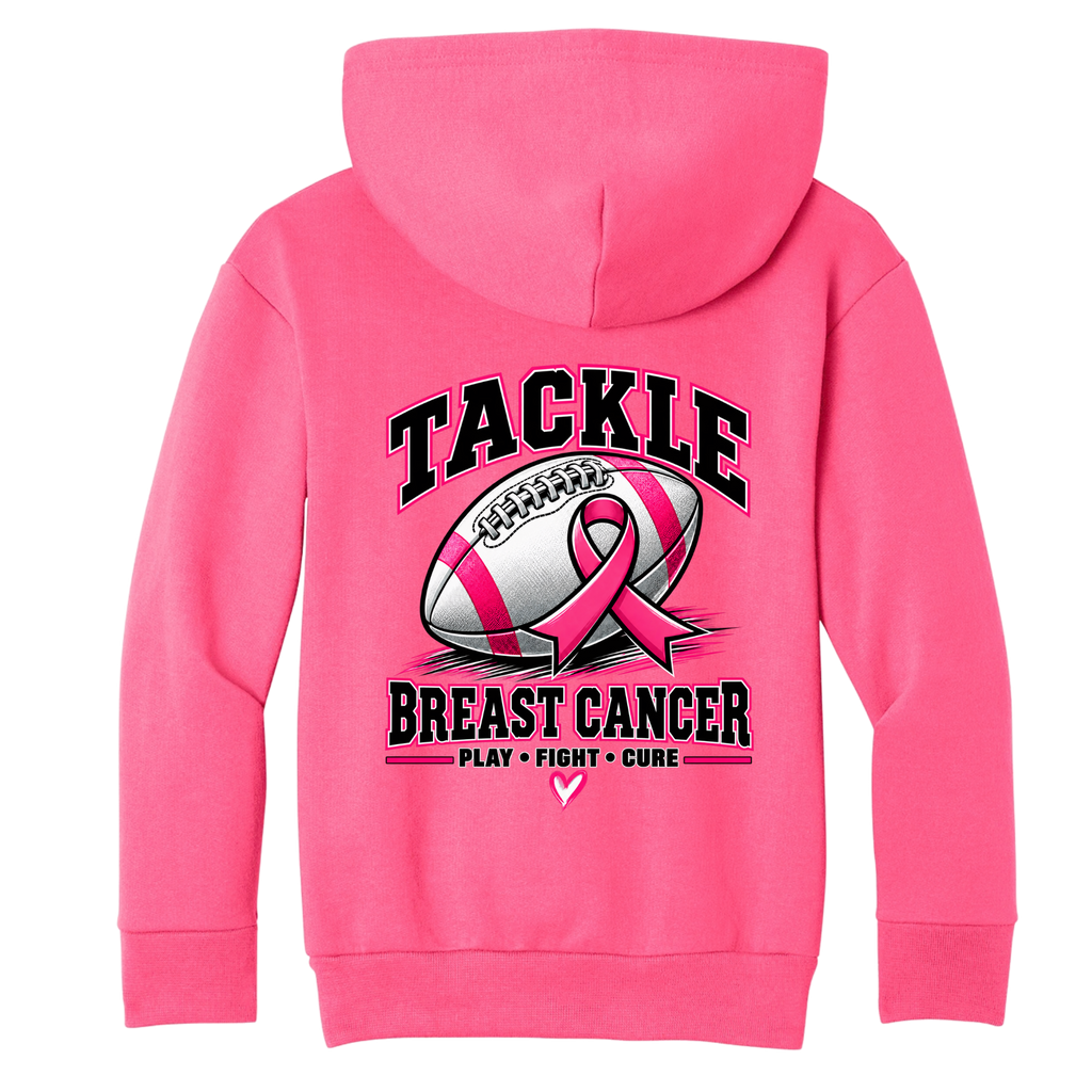 Youth • Tackle Breast Cancer • Pink Ribbon