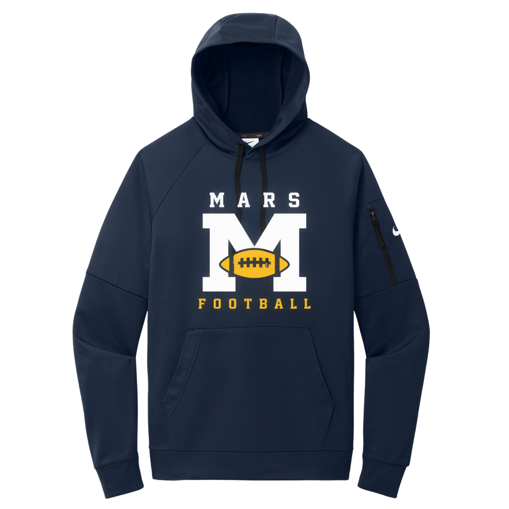 Adult • Mars Football M• Nike Therma-FIT Pocket Pullover Fleece Hoodie