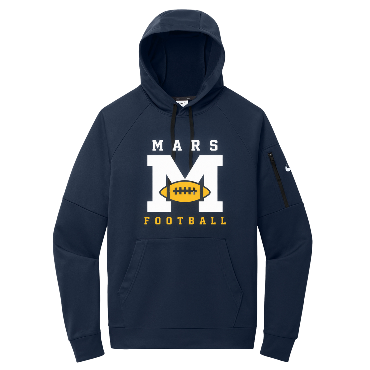 Adult • Mars Football M• Nike Therma-FIT Pocket Pullover Fleece Hoodie
