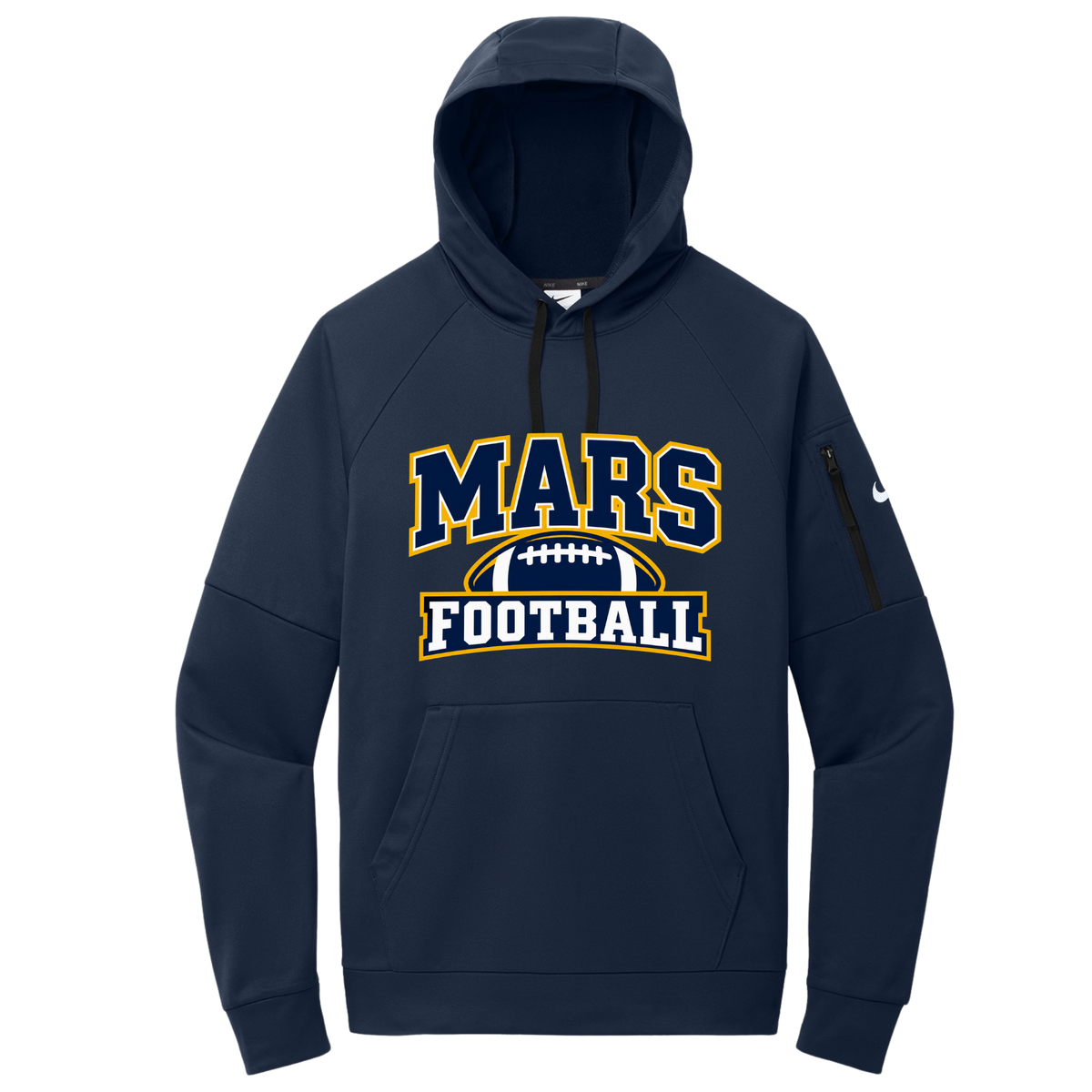 Adult • Mars Football Banner• Nike Therma-FIT Pocket Pullover Fleece Hoodie