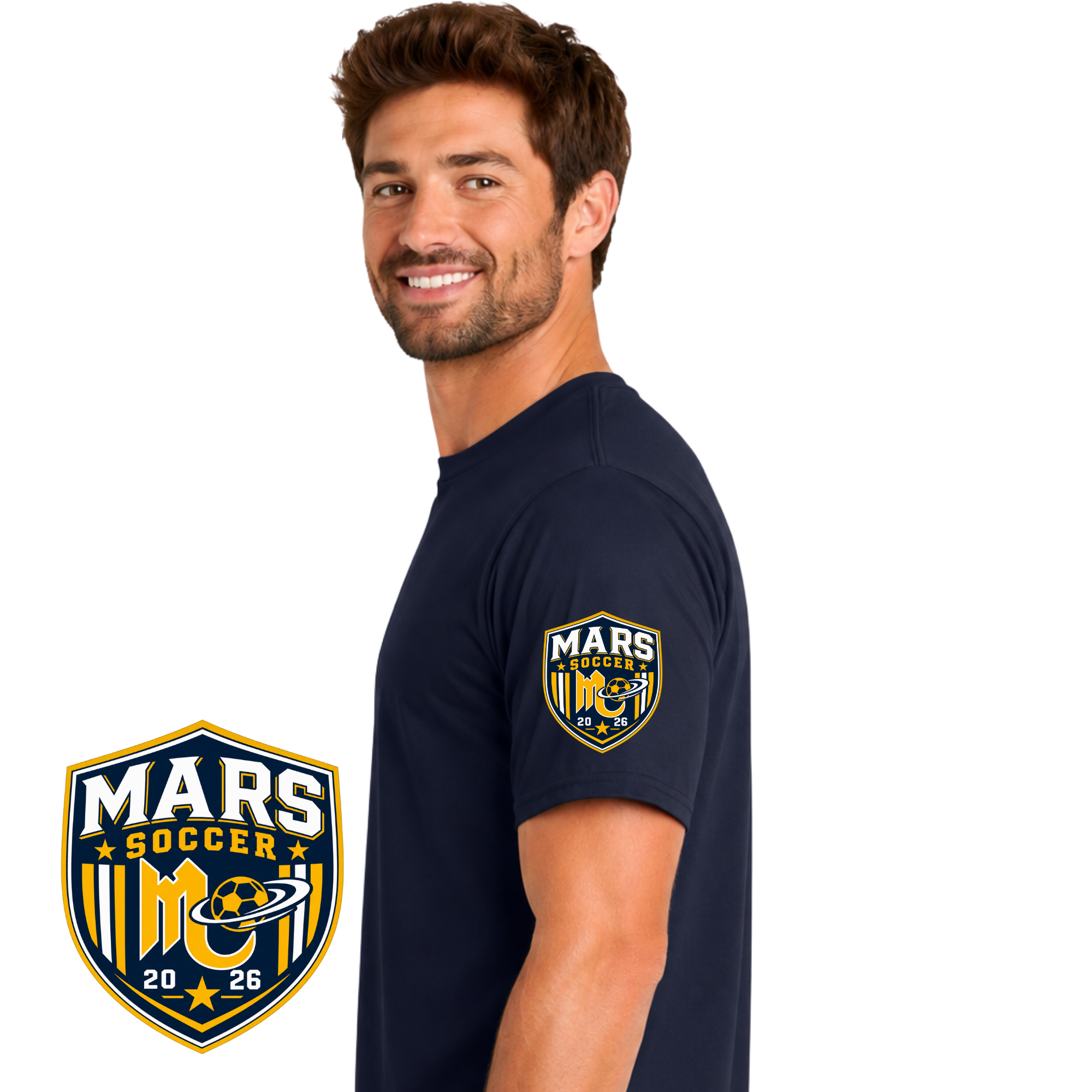 MASD • Adult Soccer Crest Jersey Tee