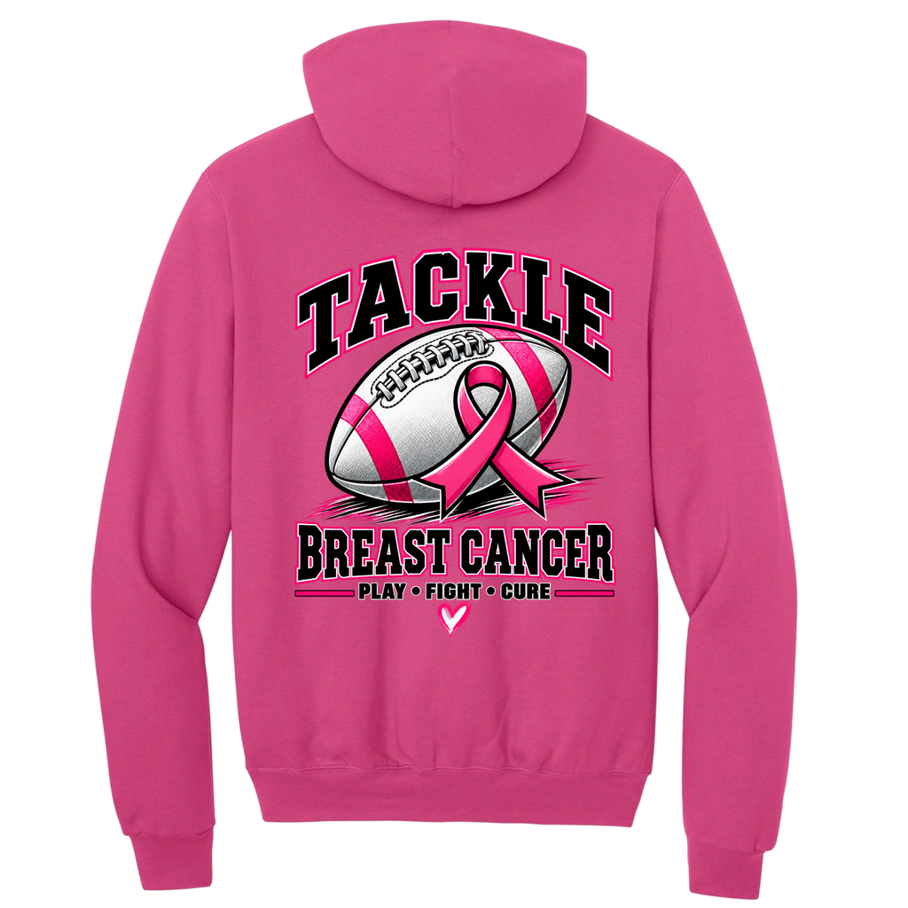 Tackle Breast Cancer • Pink Ribbon • Champion Sweatshirt