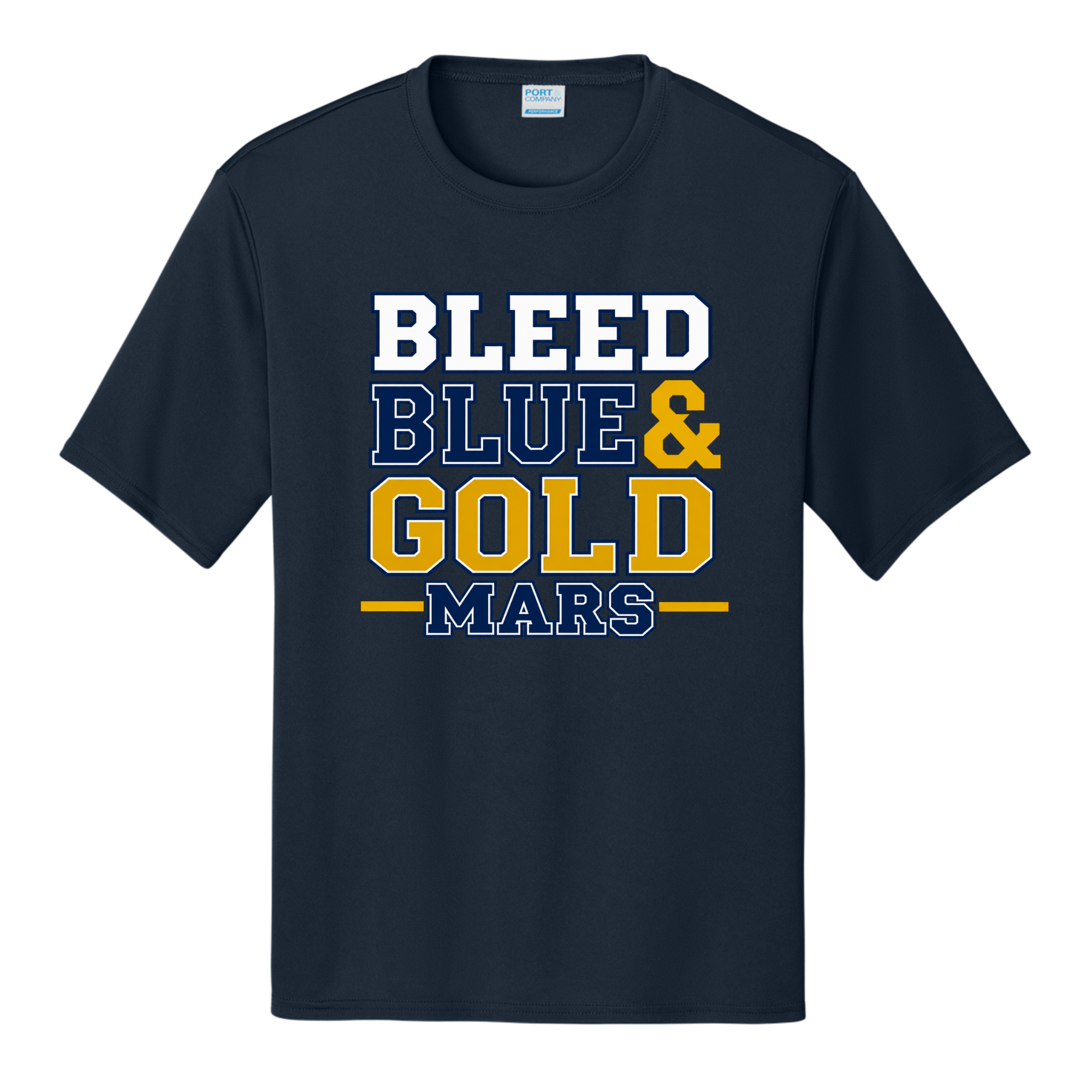 BLEED BLUE & GOLD MARS • Performance Jersey