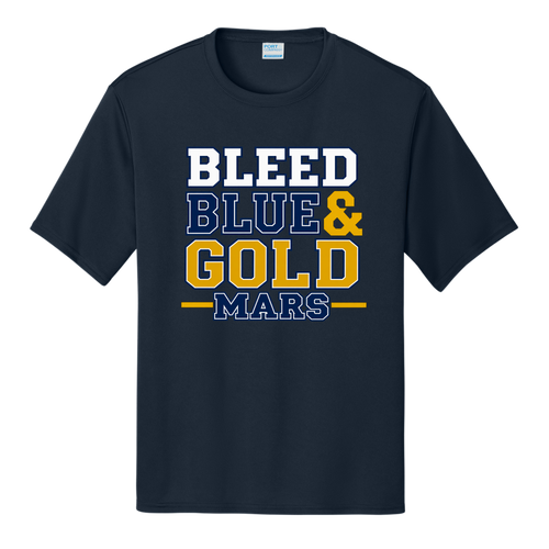 BLEED BLUE & GOLD MARS • Performance Jersey