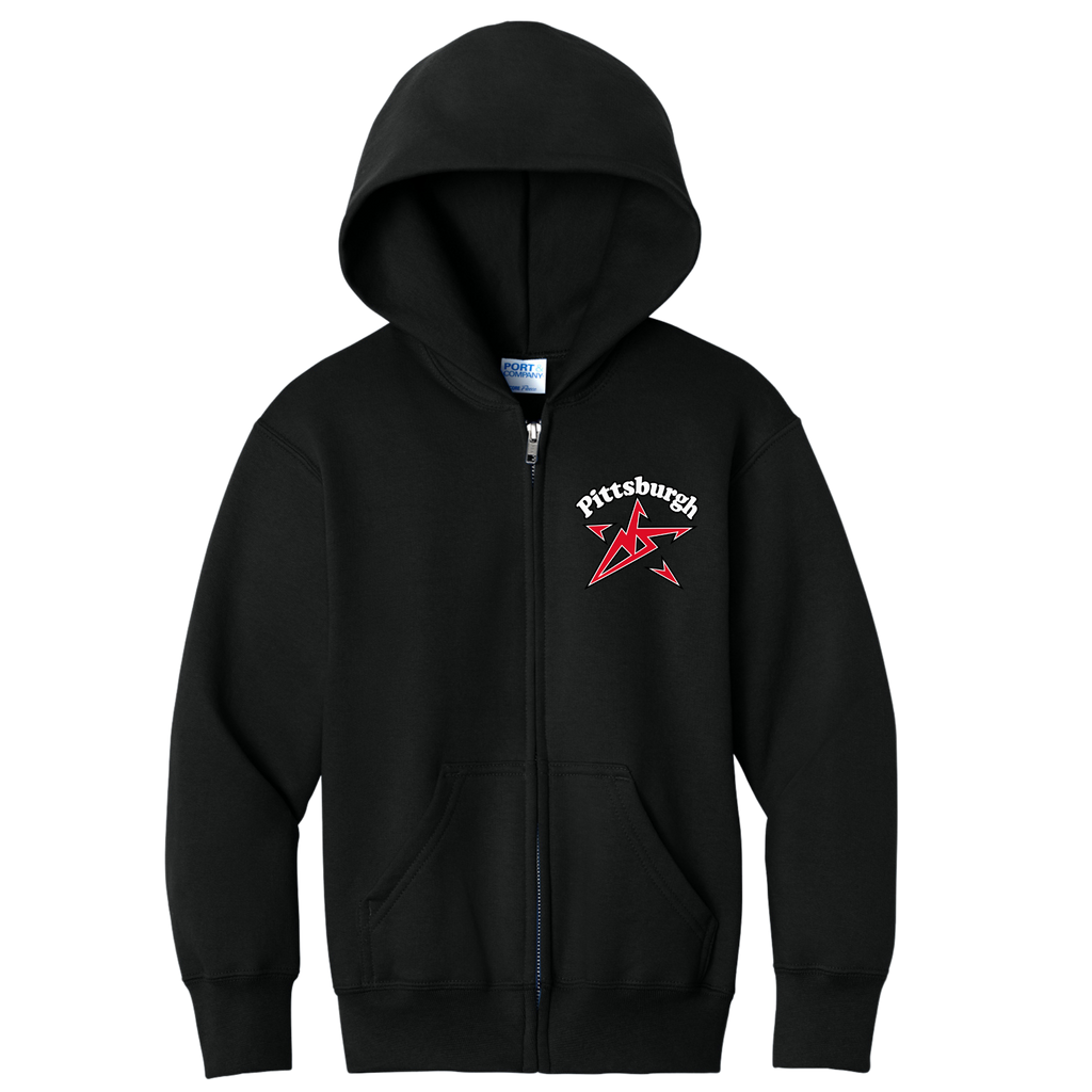 Youth/Unisex • Pittsburgh Northstars • Everyday Full Zip Hoodie