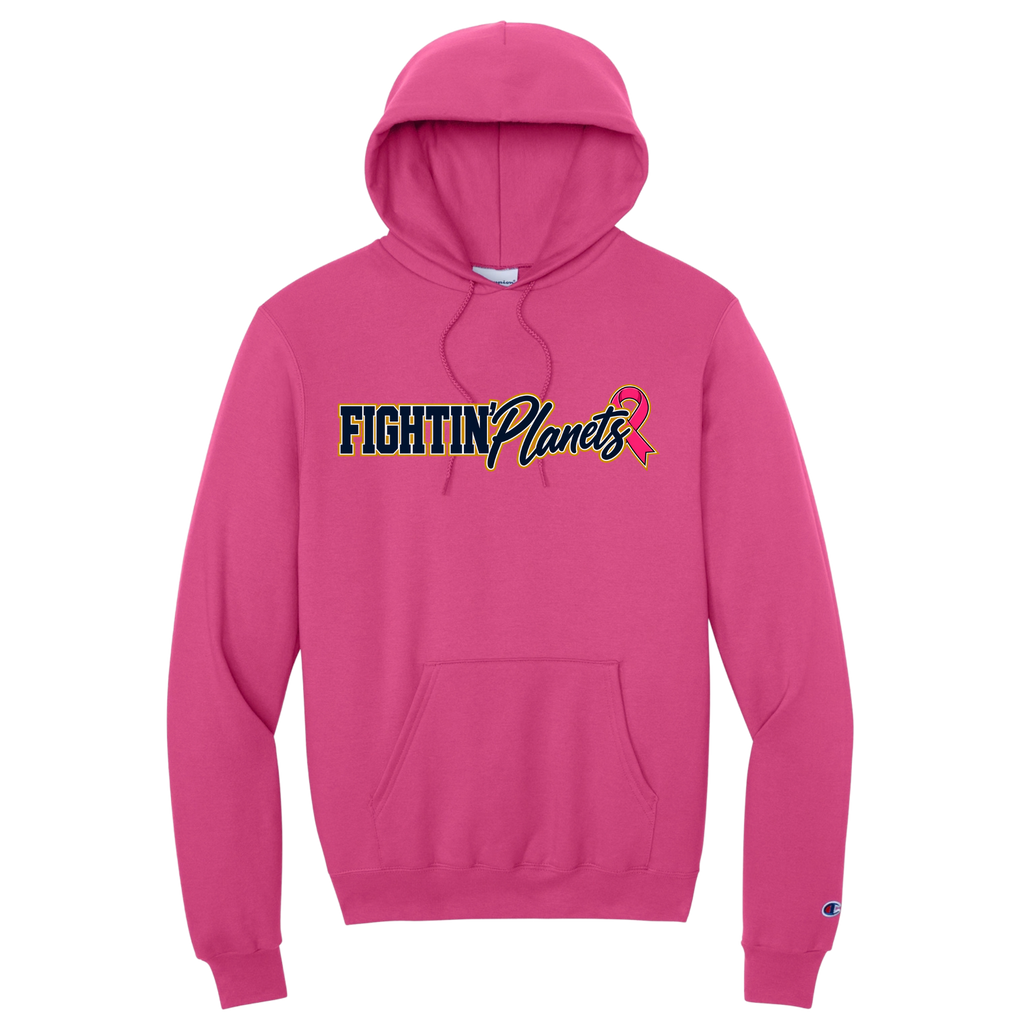 Exclusive • 2026 Hometown Collective Apparel • Champion Pink Ribbon Hoodie Back Design