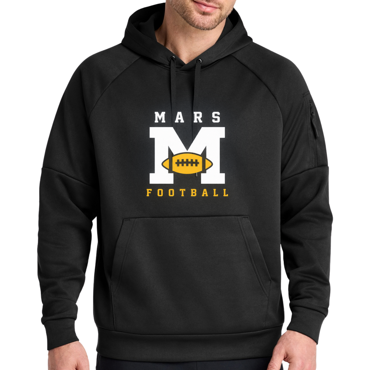 Adult • Mars Football M• Nike Therma-FIT Pocket Pullover Fleece Hoodie