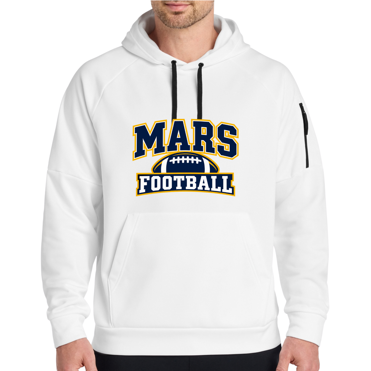 Adult • Mars Football Banner• Nike Therma-FIT Pocket Pullover Fleece Hoodie
