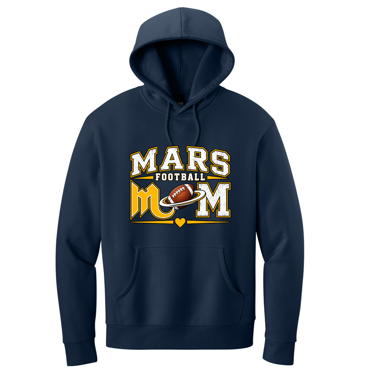 Mars Football Mom Hoodie | Fightin’ Planets Spirit Wear