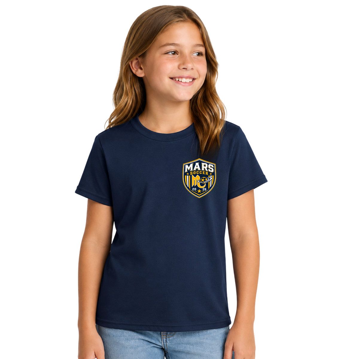 MASD • Youth Soccer Crest Jersey Tee