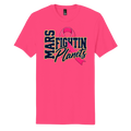 Pink Ribbon • Mars Fightin Planets Front Design  • District® The Concert Tee®
