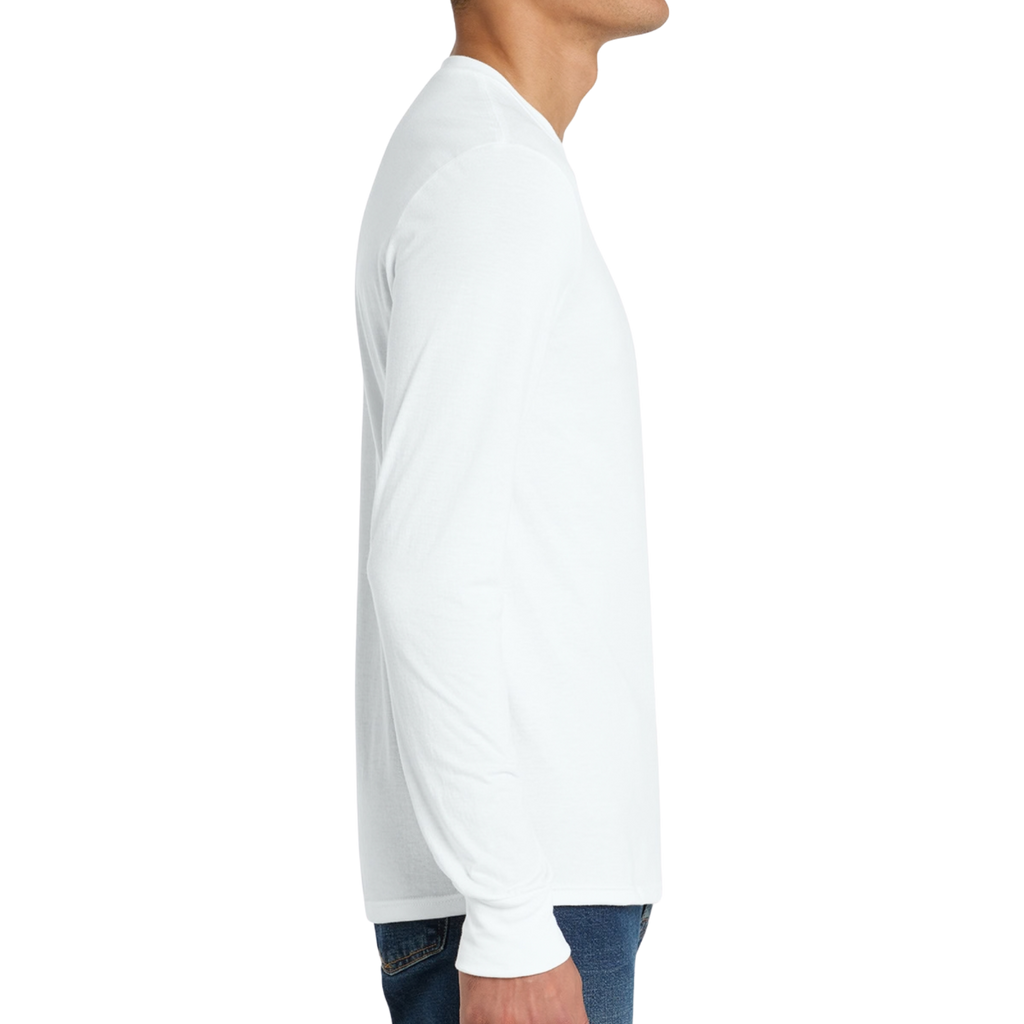 Pink Ribbon • Fightin’ Planets • District® Perfect Tri® Long Sleeve Tee