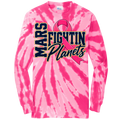 Adult • Mars Fightin Planets Breast Cancer Awareness Pink Ribbon • Tie Dye