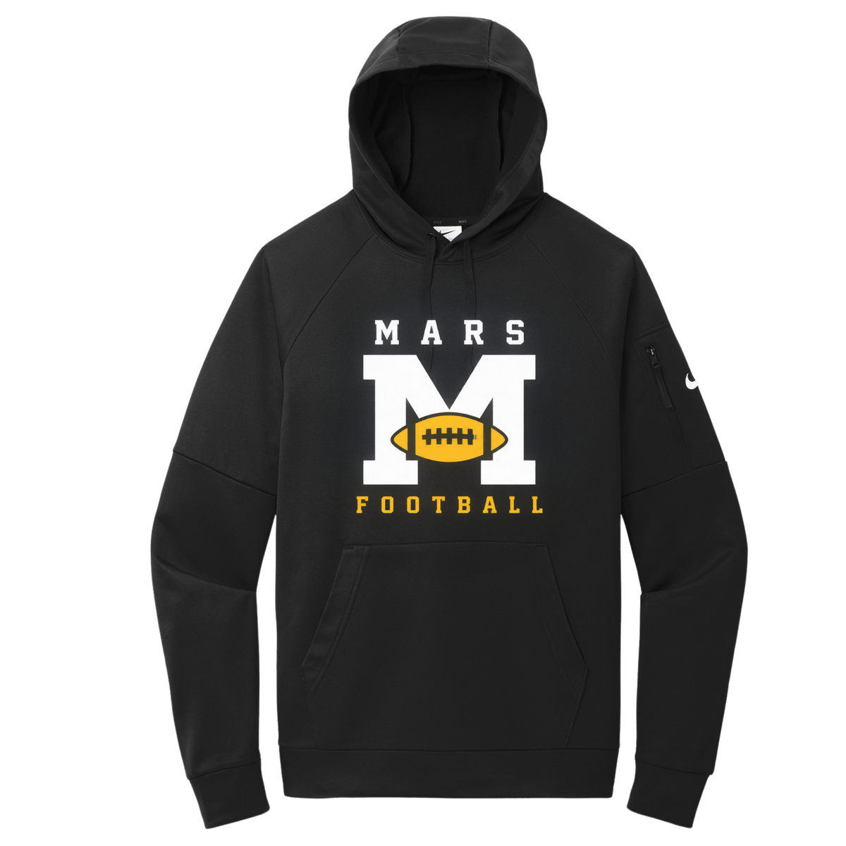 Adult • Mars Football M• Nike Therma-FIT Pocket Pullover Fleece Hoodie
