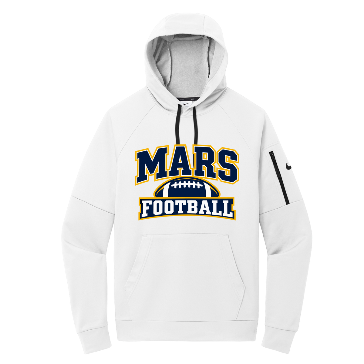 Adult • Mars Football Banner• Nike Therma-FIT Pocket Pullover Fleece Hoodie