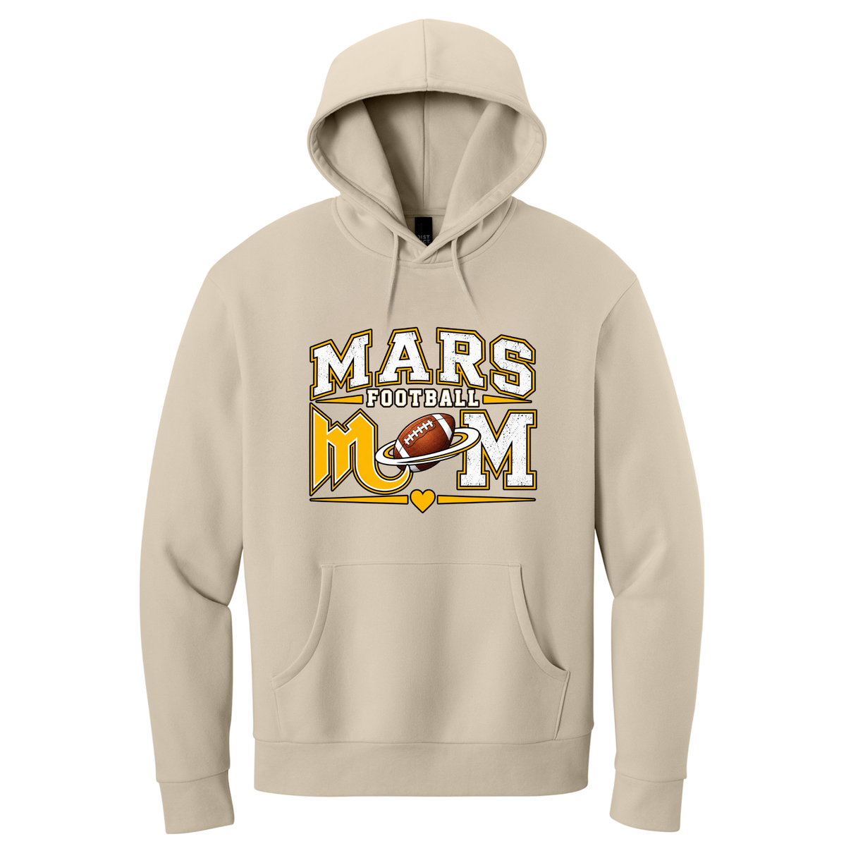 Mars Football Mom Hoodie | Fightin’ Planets Spirit Wear