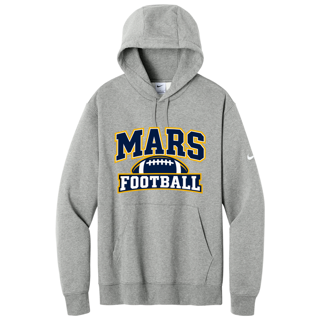 Adult • MARS Football • Banner • Nike Club Fleece Sleeve Swoosh Pullover Hoodie