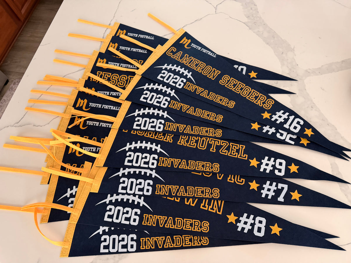Custom • MARS • Youth Football Pennants